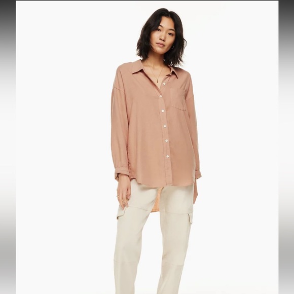 Wilfred relaxed linen blouse - Picture 1 of 4
